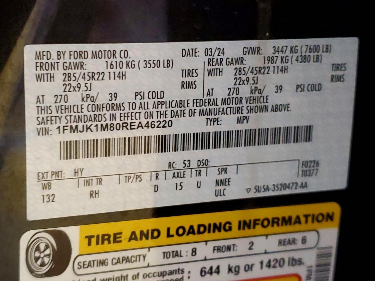 2024 FORD Expedition