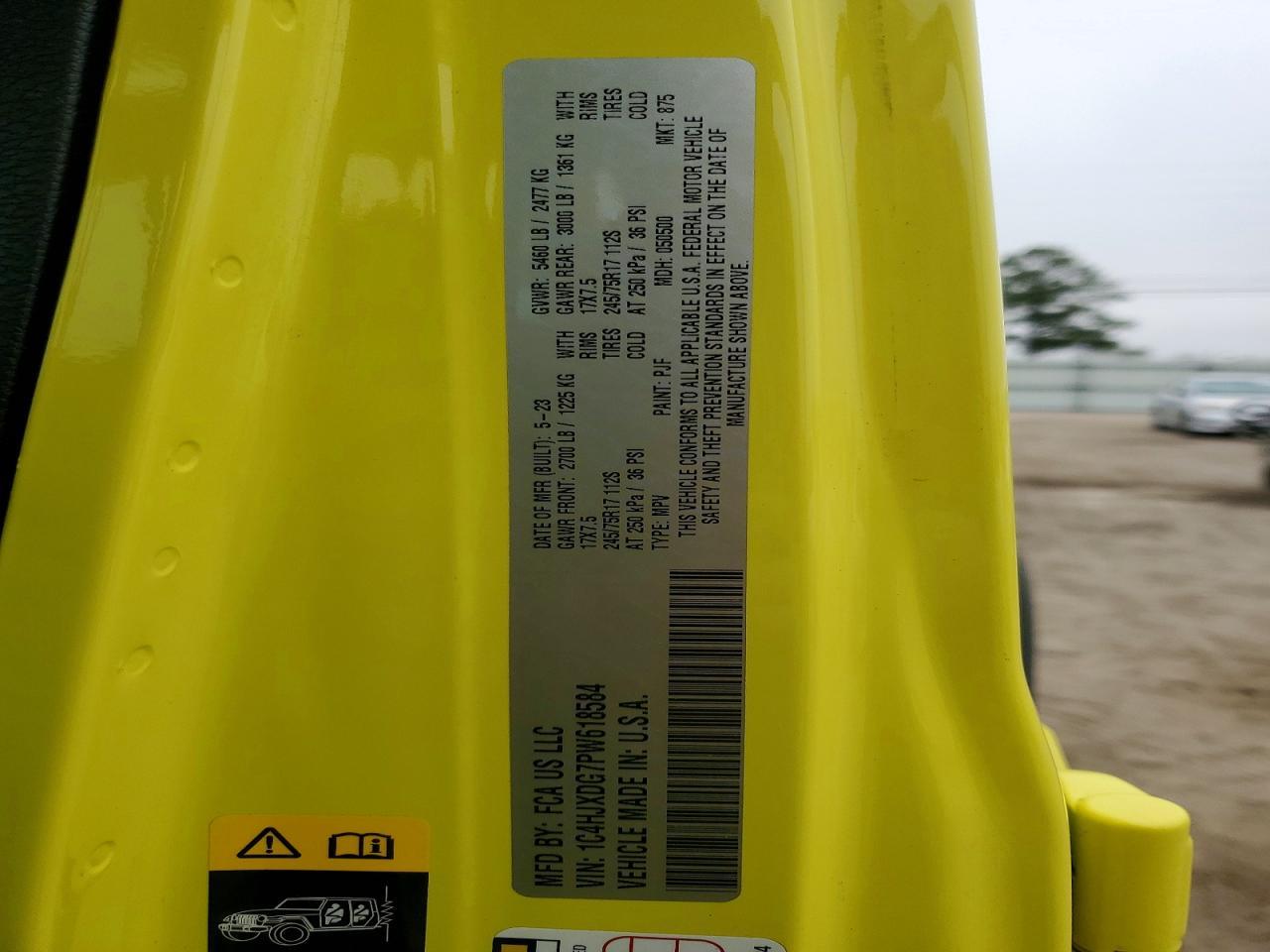 2023 JEEP WRANGLER