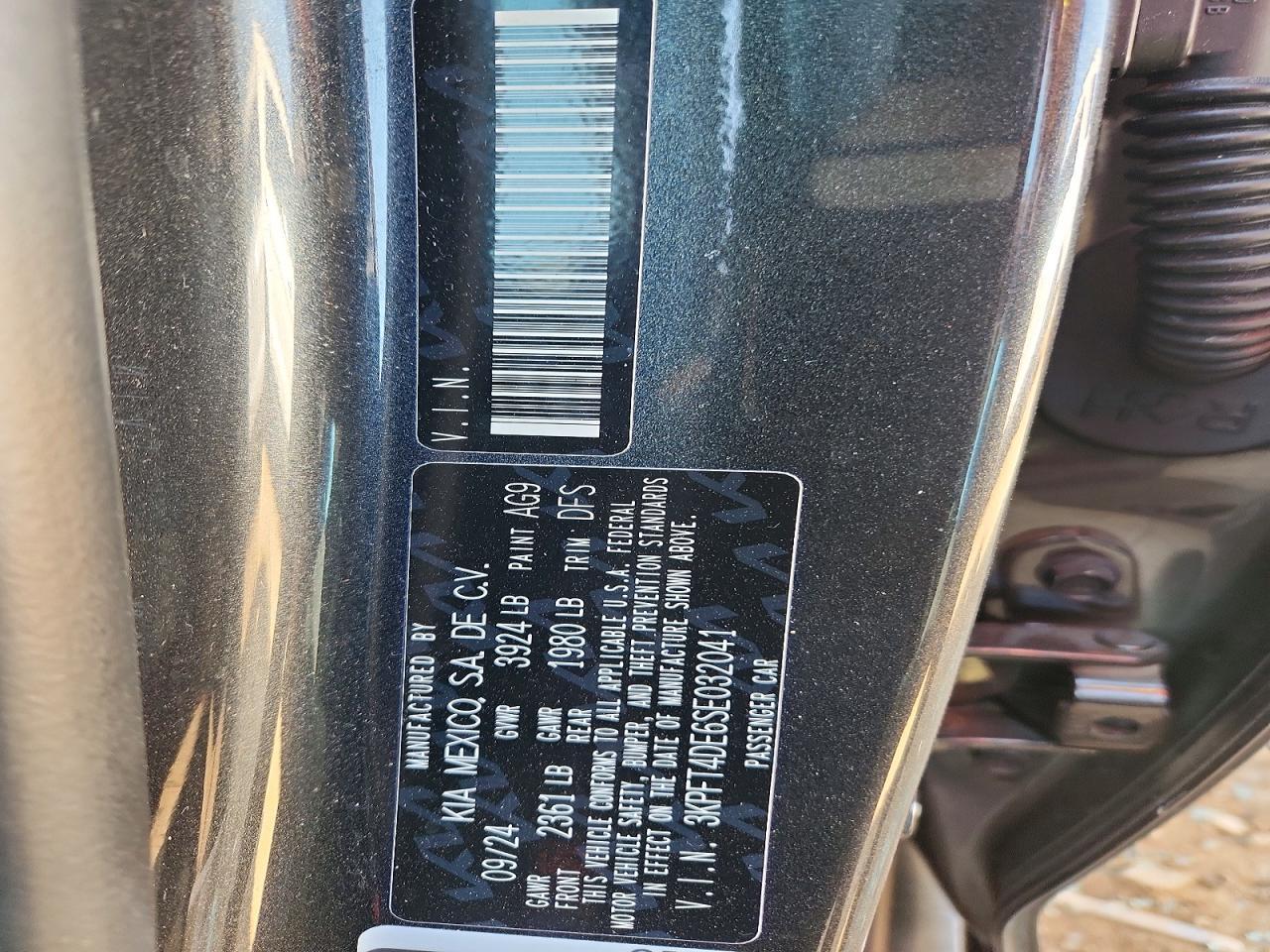 2025 KIA K4