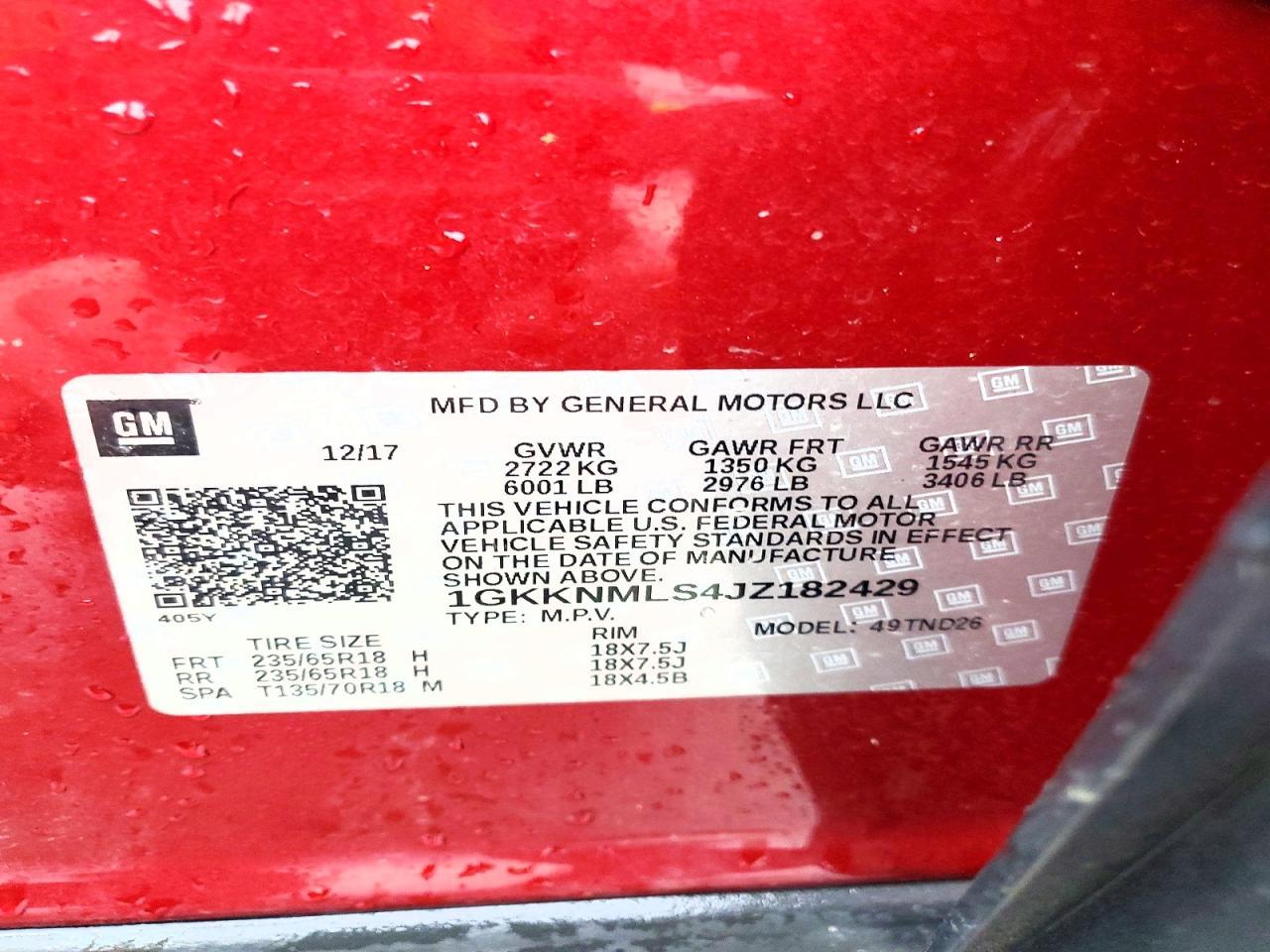 2018 GMC ACADIA