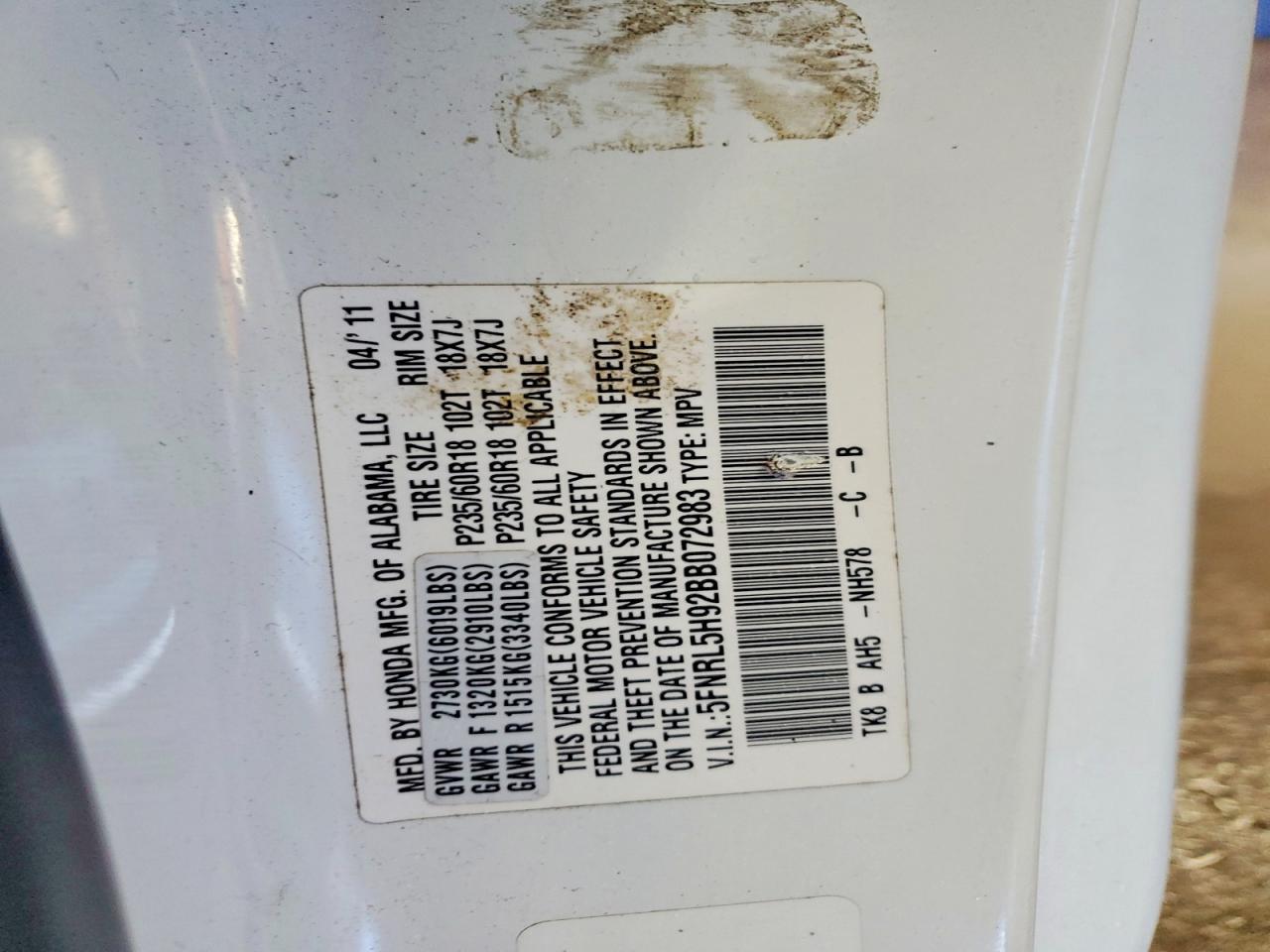 2011 HONDA ODYSSEY