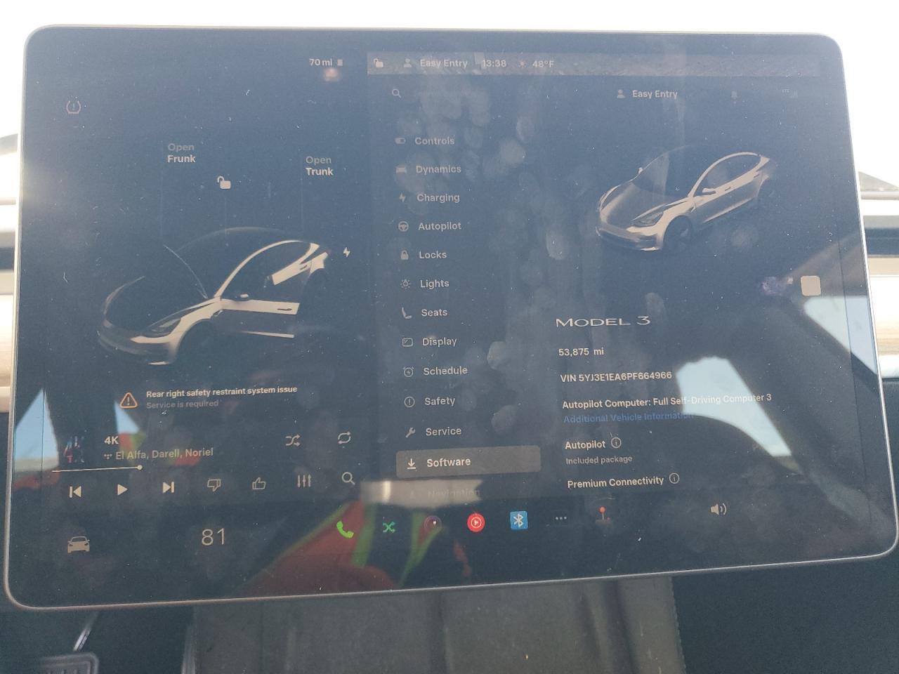 2023 TESLA MODEL 3