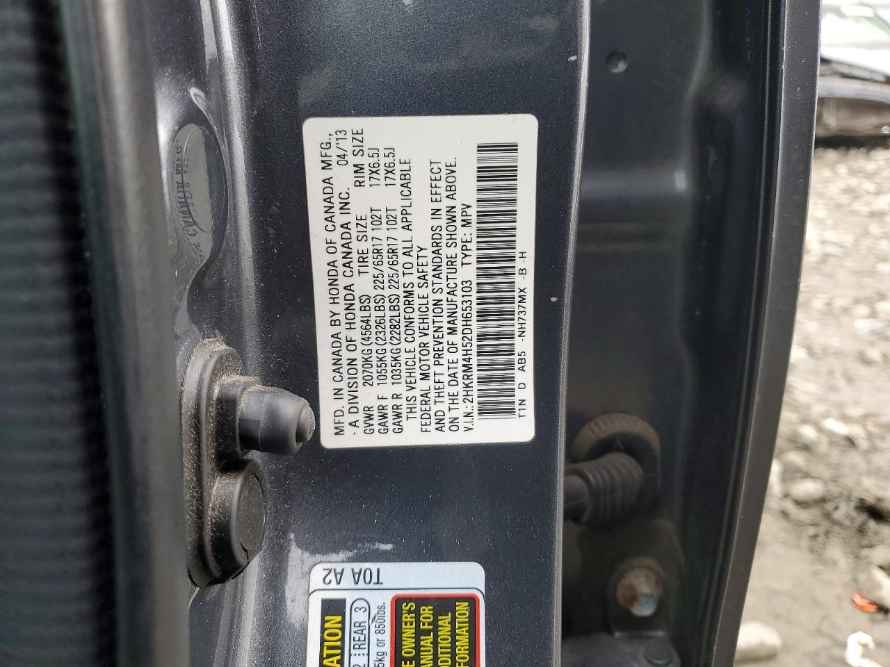 2013 HONDA CR-V
