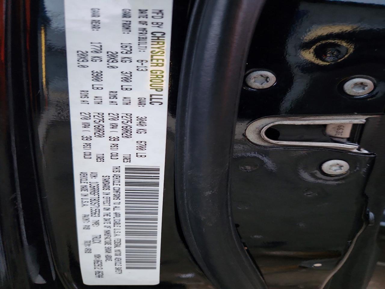 2013 RAM 1500