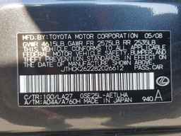 2008 LEXUS IS 250