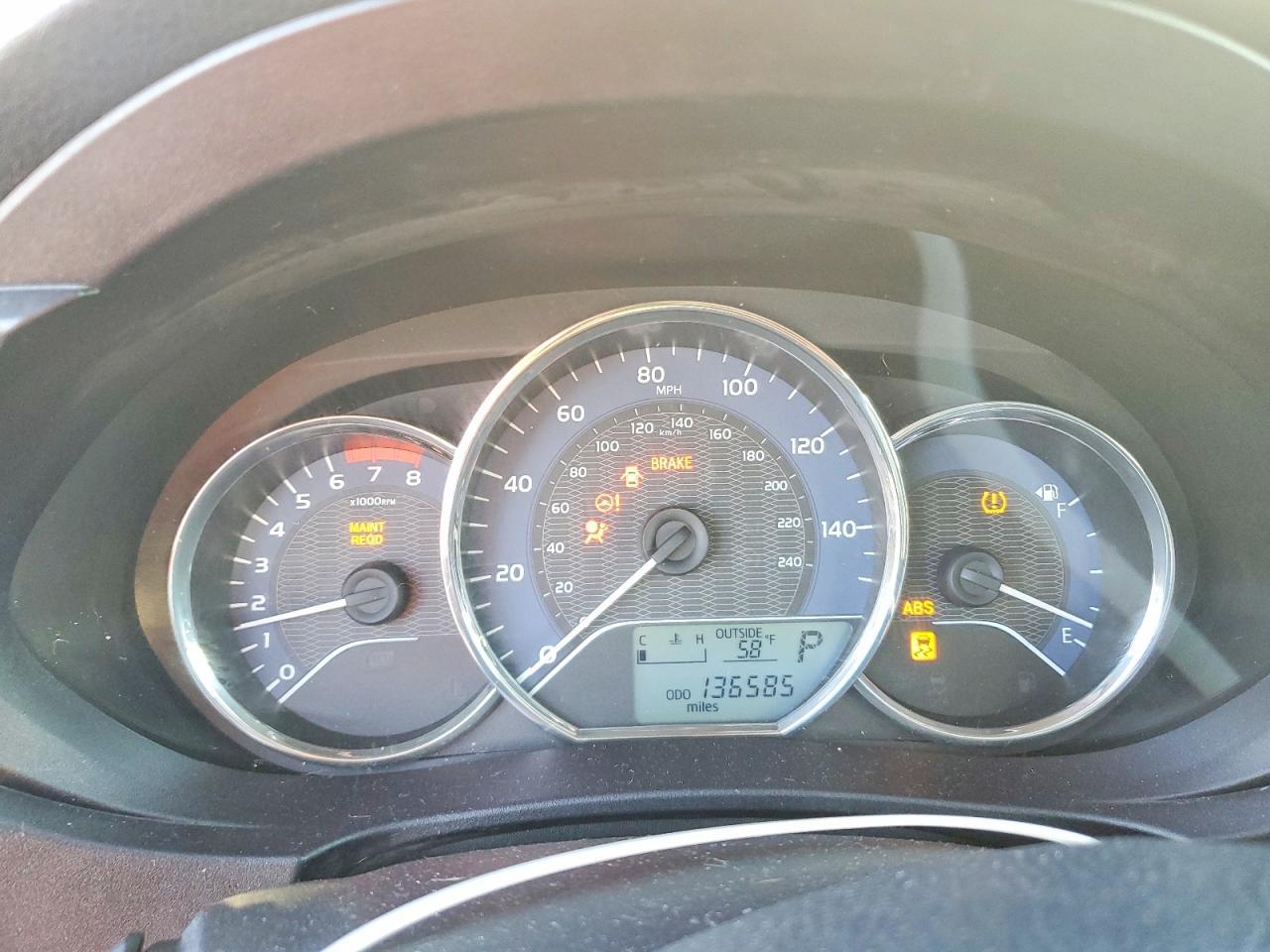 2016 TOYOTA COROLLA