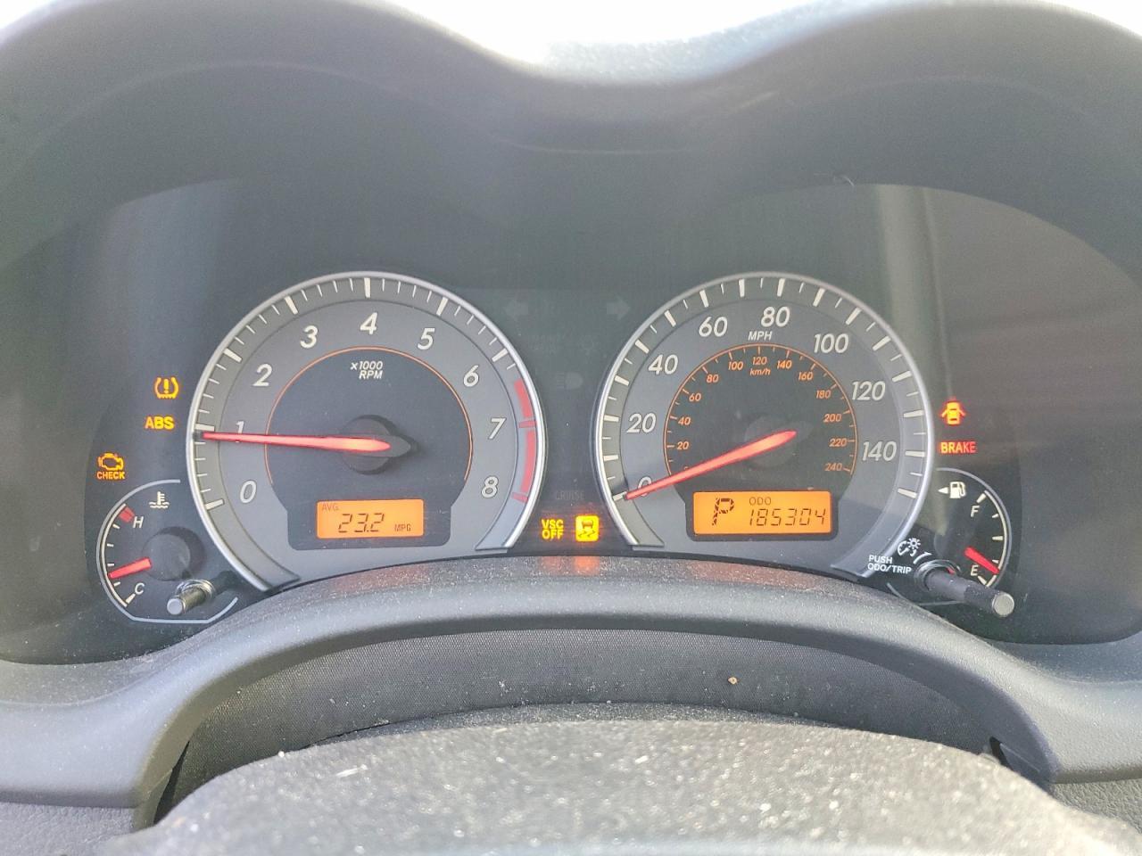 2010 TOYOTA COROLLA