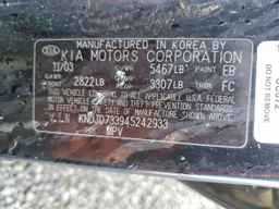 2004 KIA SORENTO