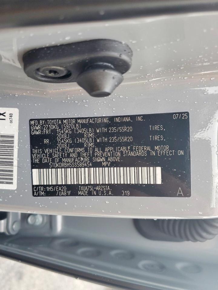 2025 TOYOTA HIGHLANDER