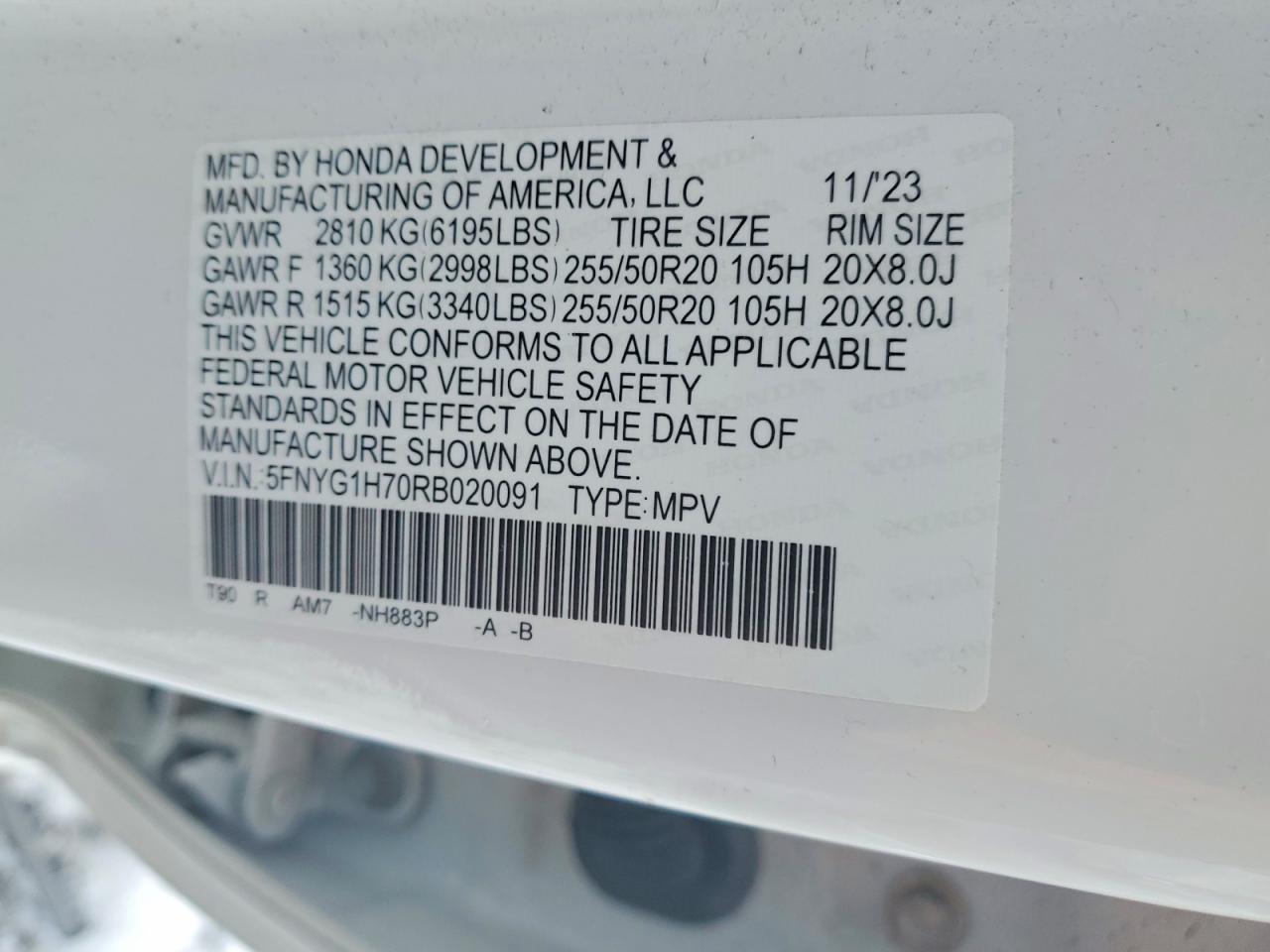 2024 HONDA PILOT
