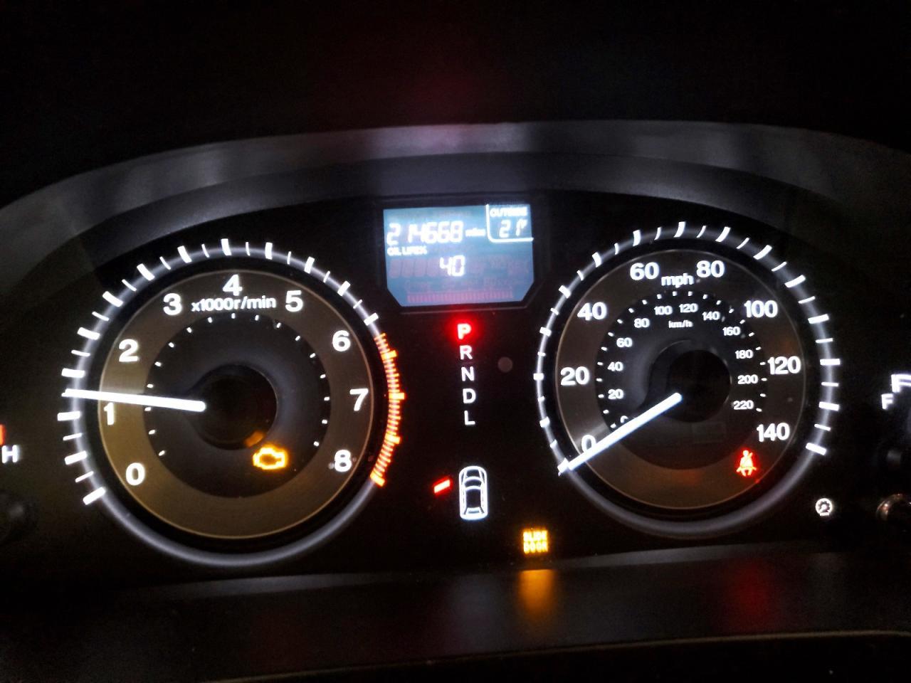 2016 HONDA ODYSSEY