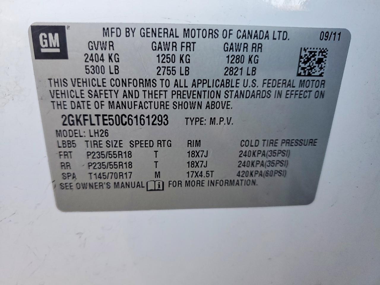 2012 GMC Terrain