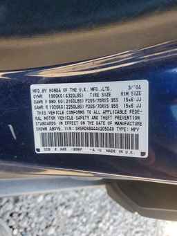 2004 HONDA CR-V