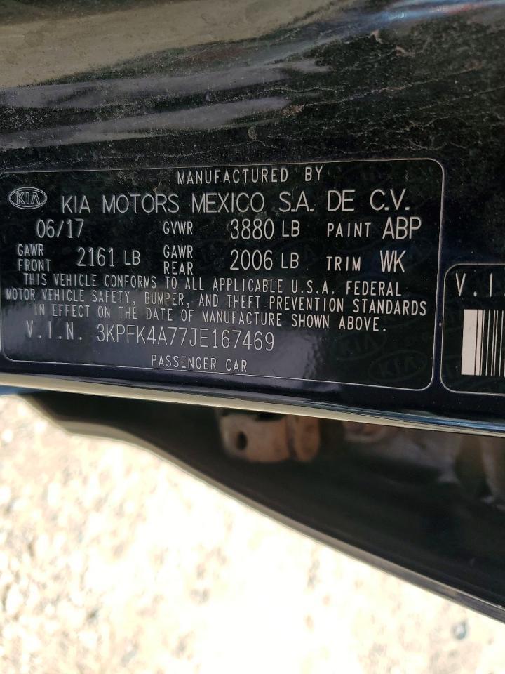 2018 KIA FORTE
