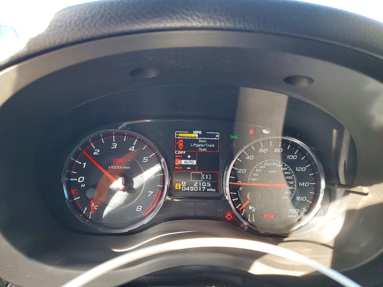 2020 SUBARU WRX
