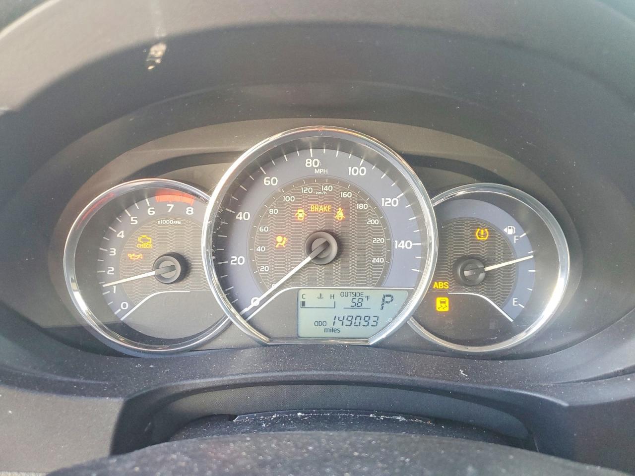 2016 TOYOTA COROLLA