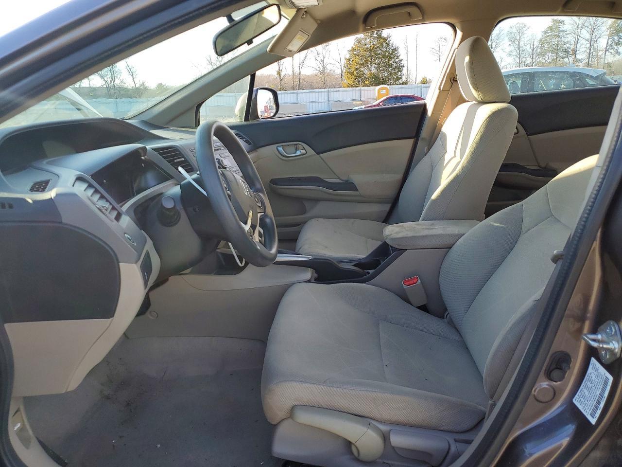 2012 HONDA CIVIC