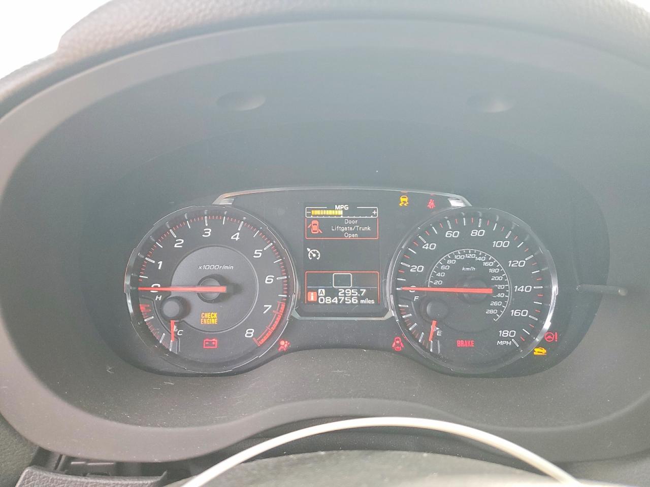 2018 SUBARU WRX