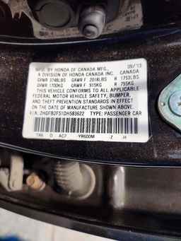 2013 HONDA CIVIC