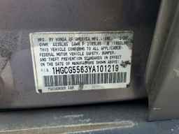 2000 HONDA ACCORD