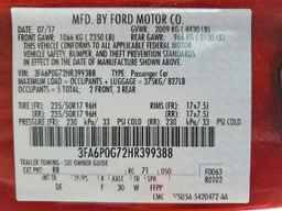 2017 FORD FUSION