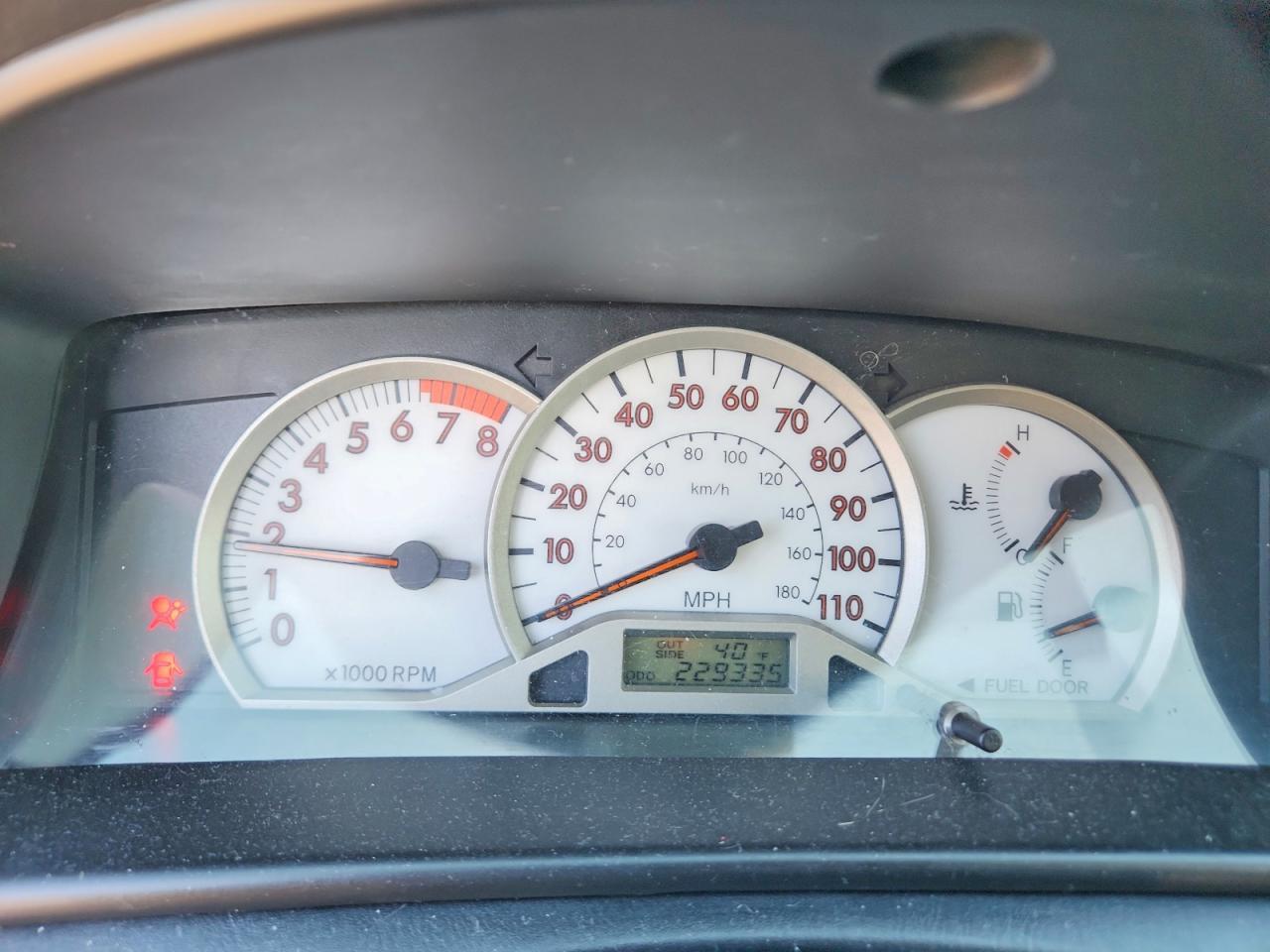 2007 TOYOTA COROLLA