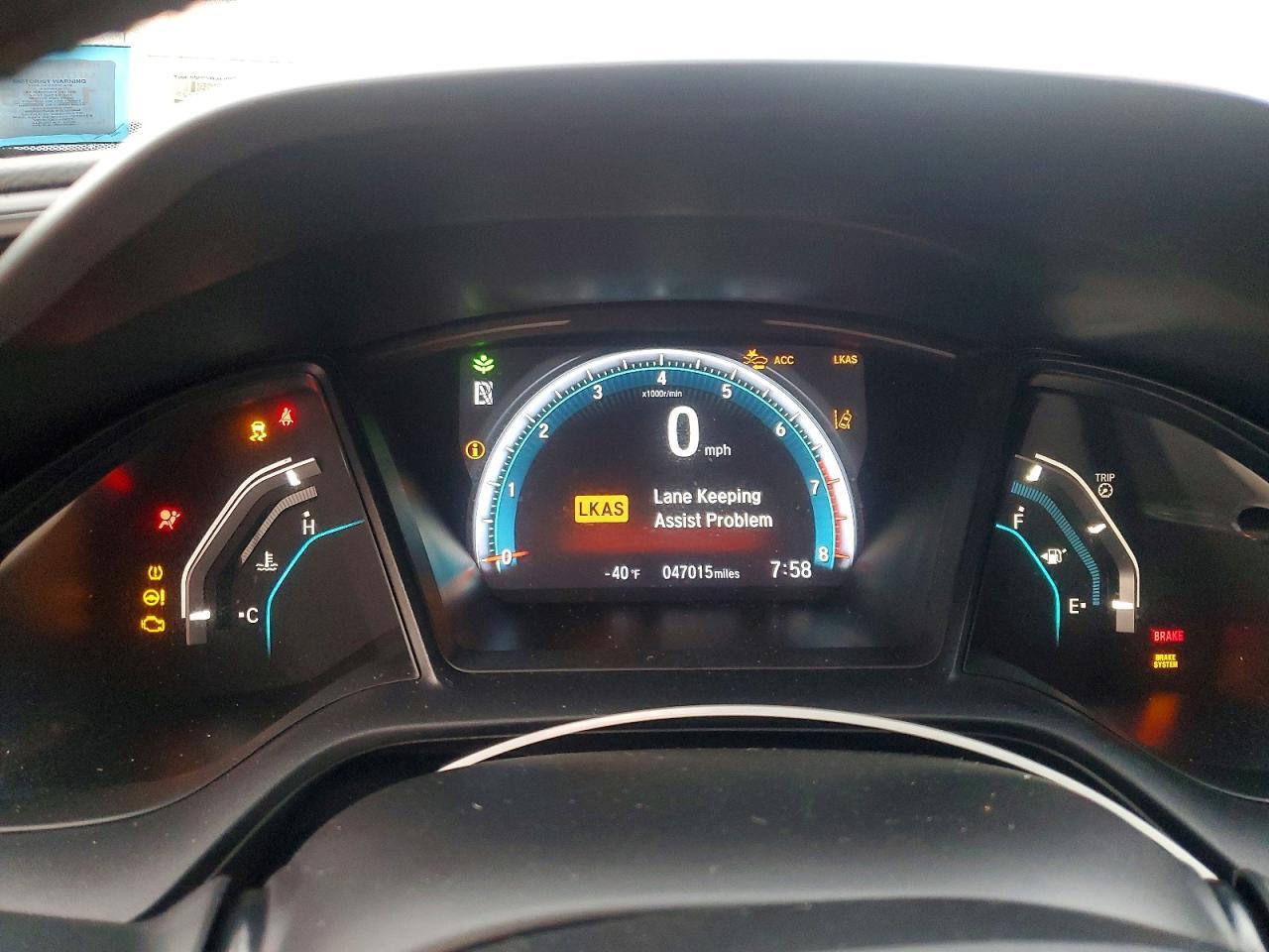 2019 HONDA CIVIC