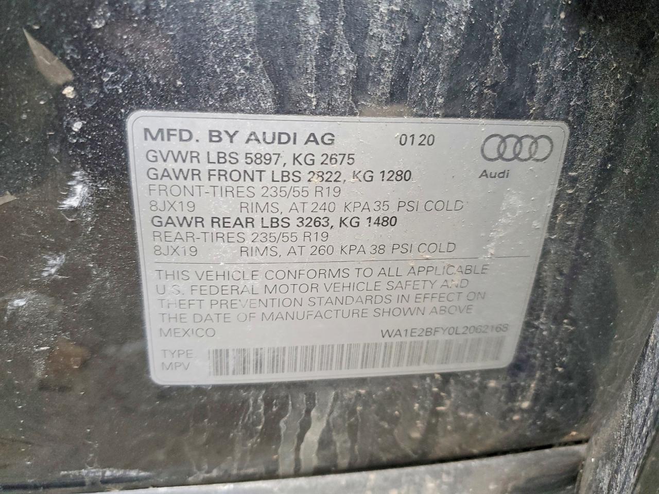 2020 AUDI Q5