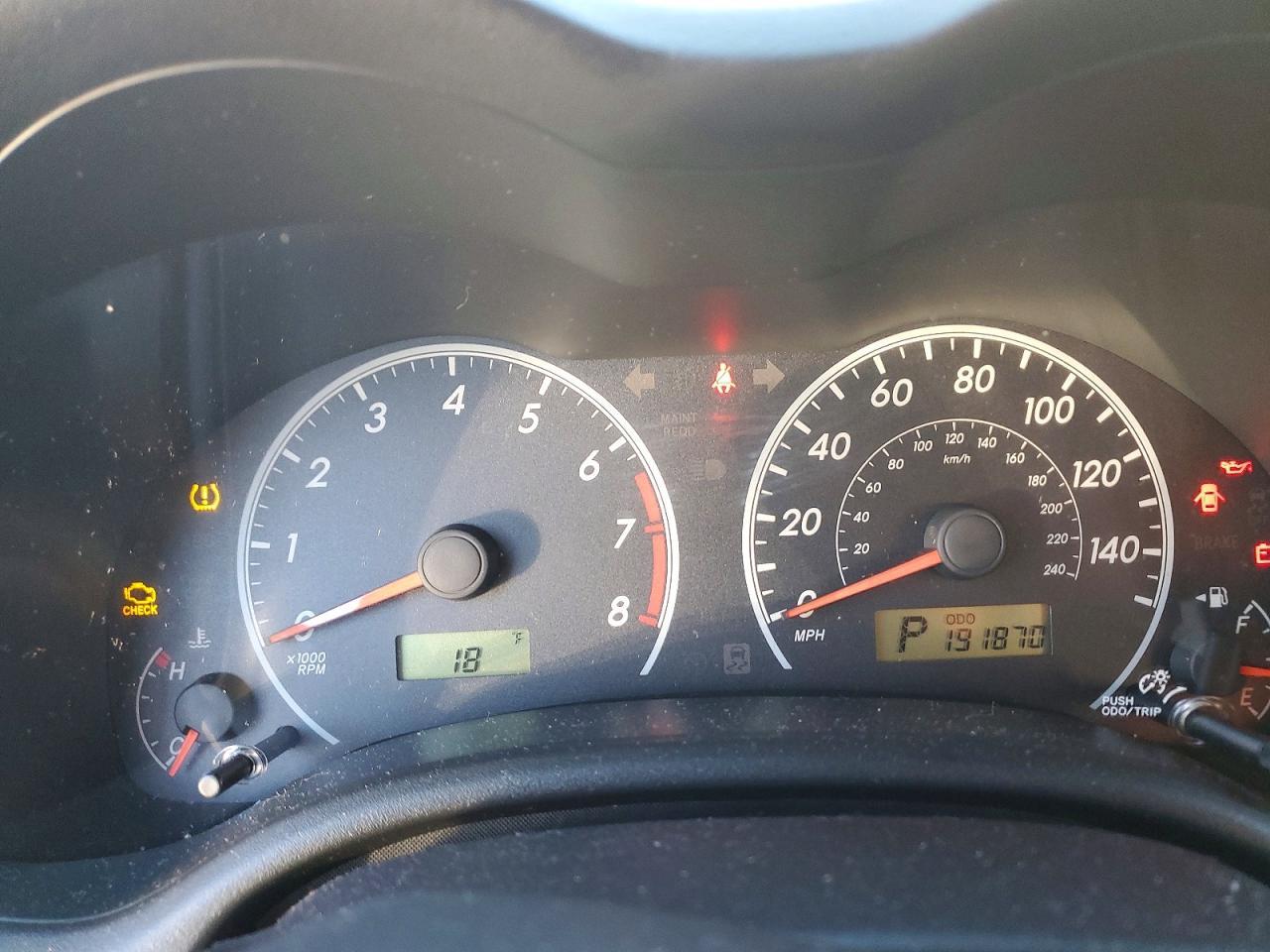 2011 TOYOTA COROLLA