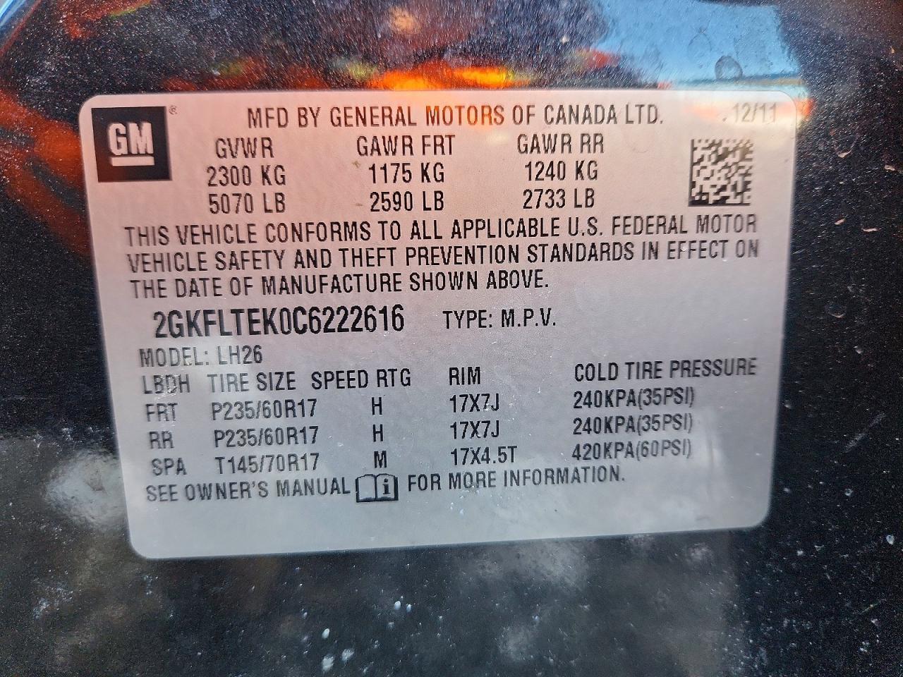 2012 GMC Terrain
