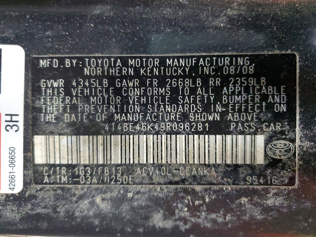 2009 TOYOTA