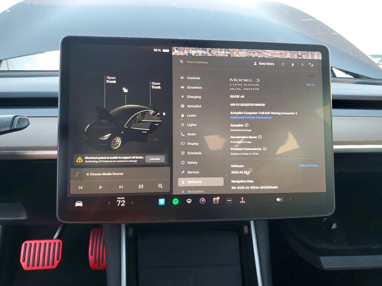 2019 TESLA MODEL 3