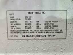 2022 TESLA MODEL Y