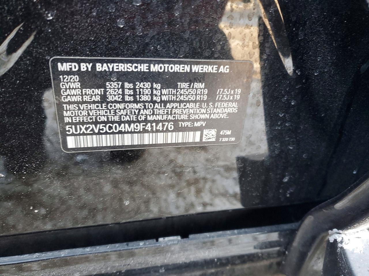 2021 BMW X4