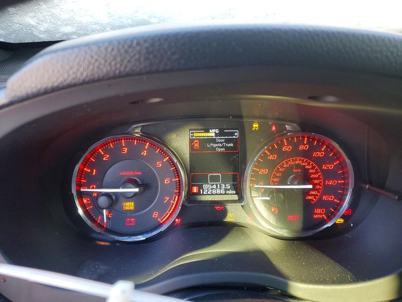 2015 SUBARU WRX
