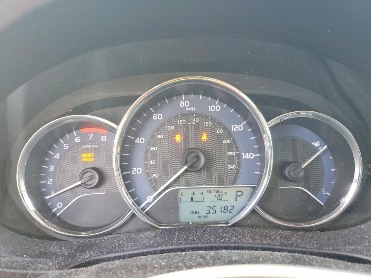 2016 TOYOTA COROLLA