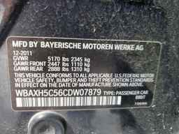2012 BMW 5 series