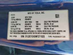 2022 TESLA MODEL 3