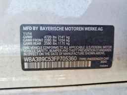 2015 BMW 3 SERIES