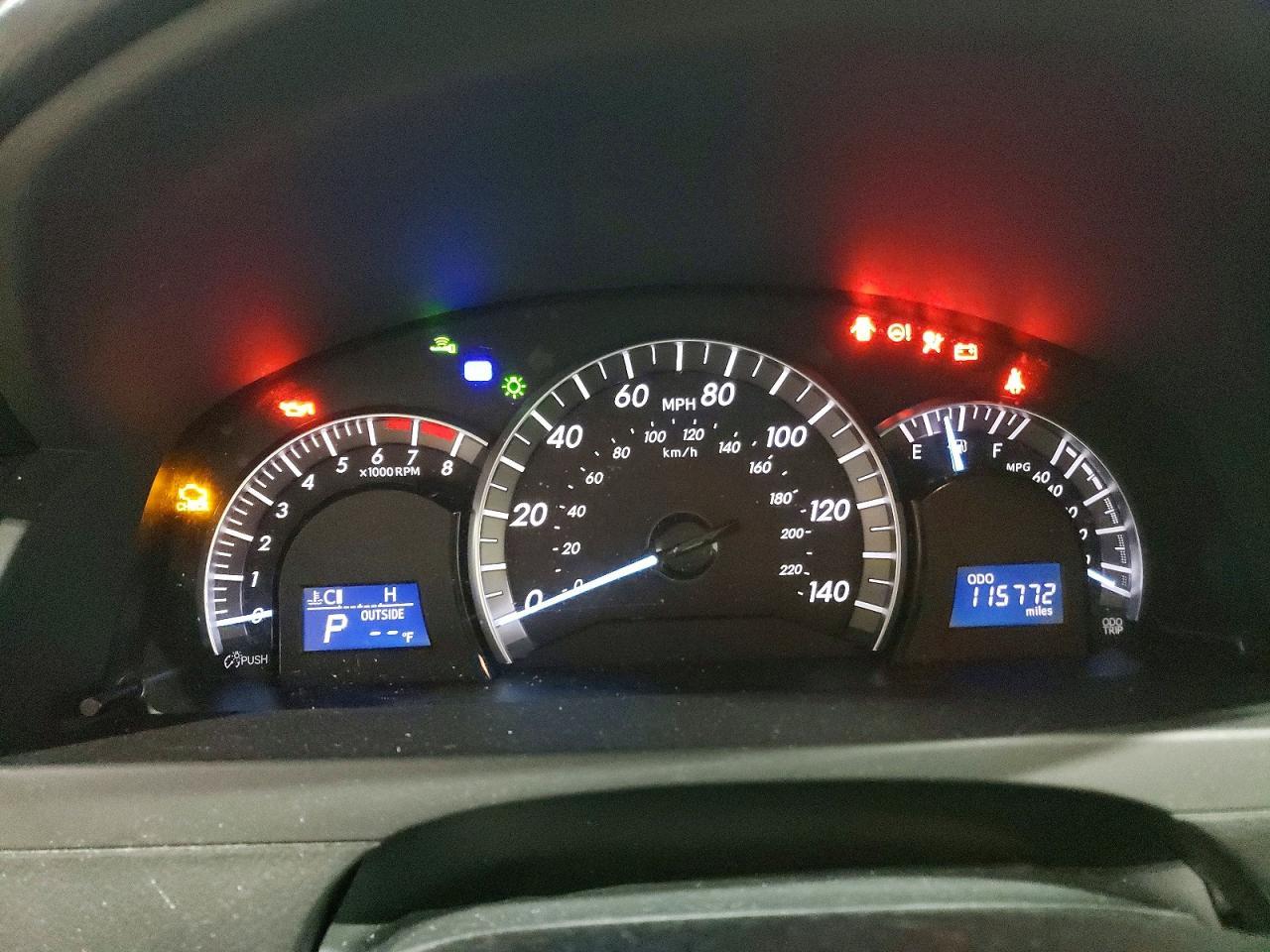 2012 TOYOTA CAMRY