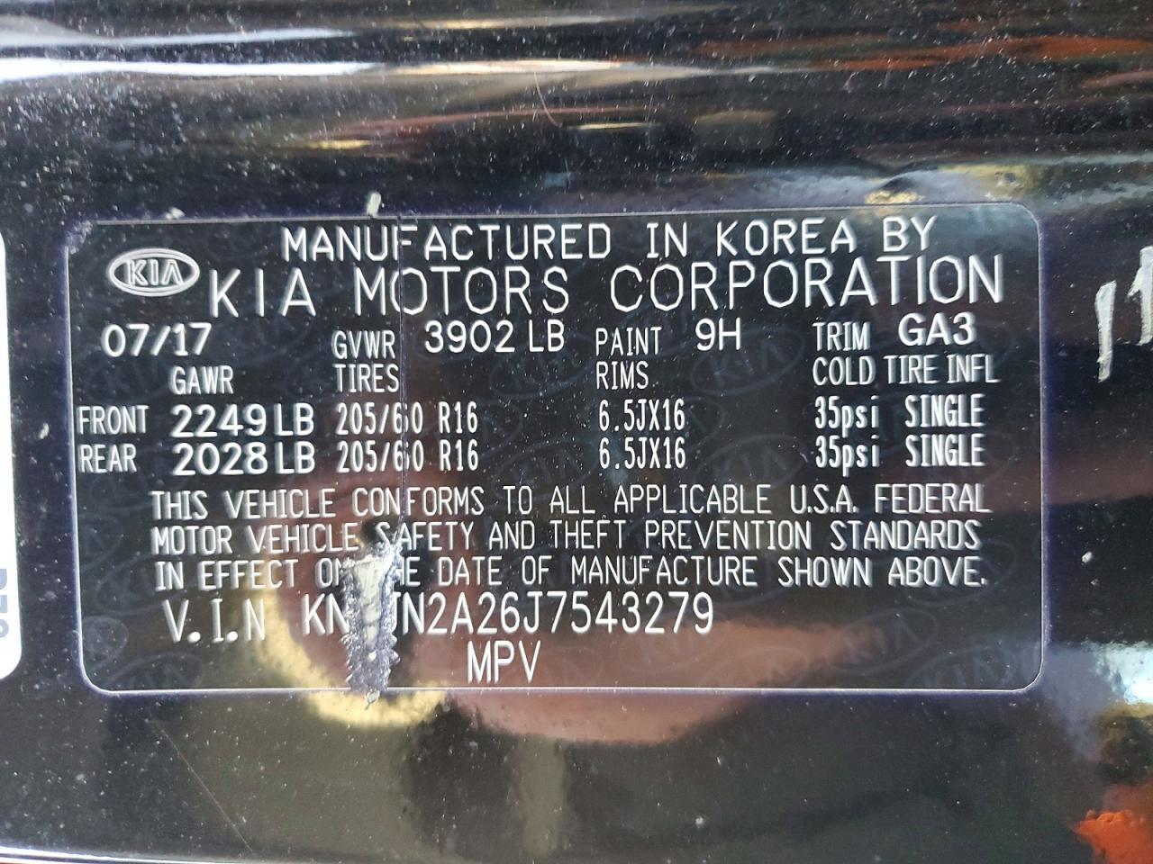 2018 KIA SOUL