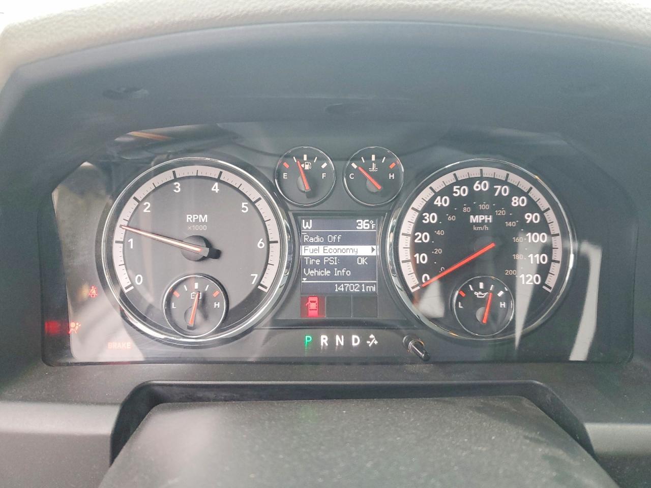 2012 DODGE RAM 1500