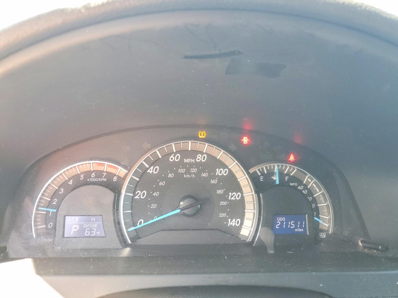 2012 TOYOTA CAMRY