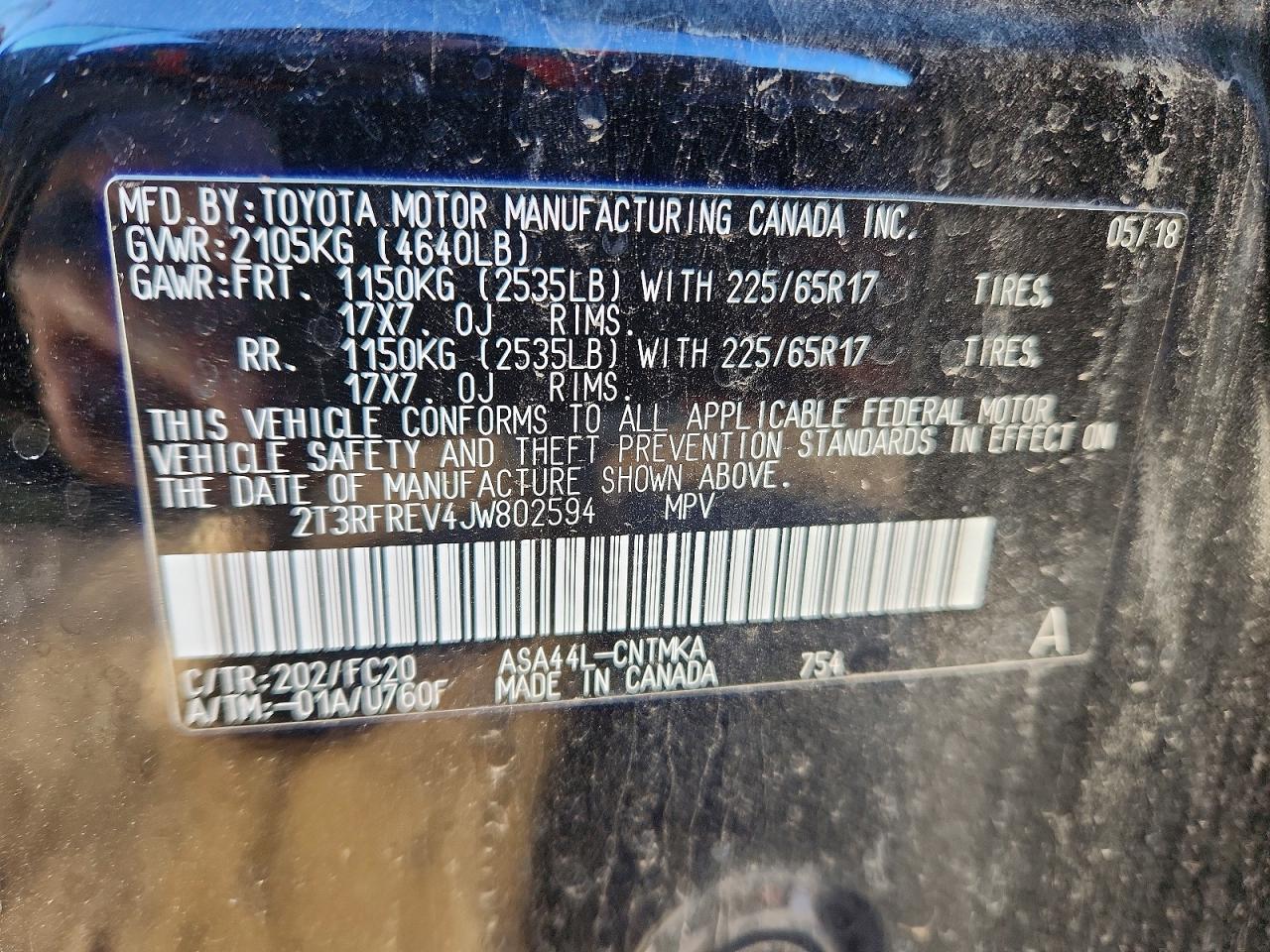 2018 TOYOTA RAV4