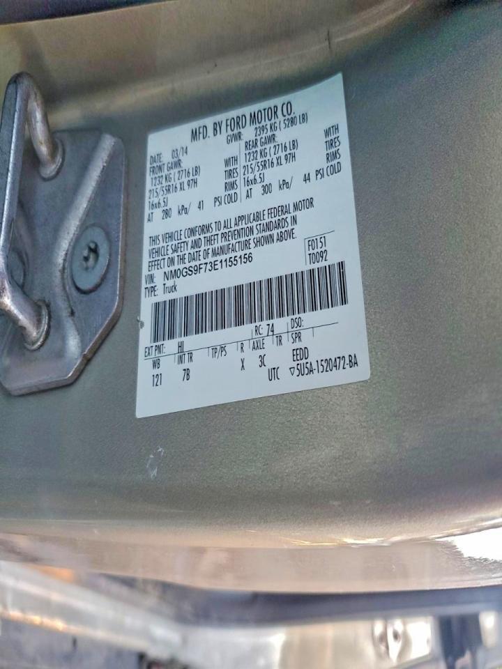 2014 FORD TRANSIT CONNECT