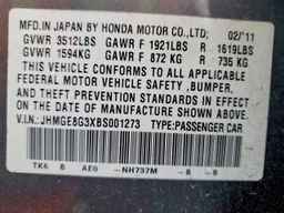 2011 HONDA FIT