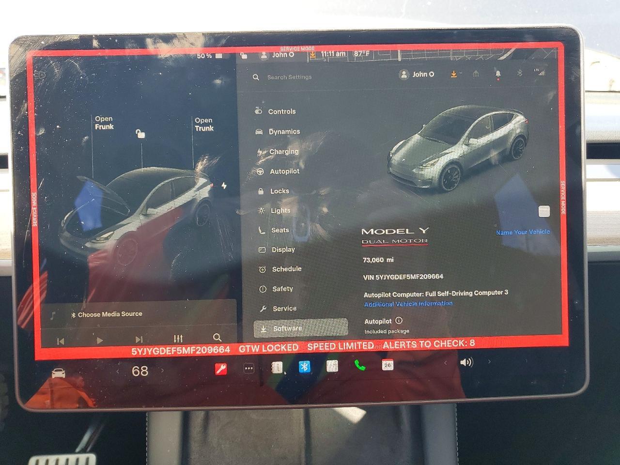 2021 TESLA MODEL Y