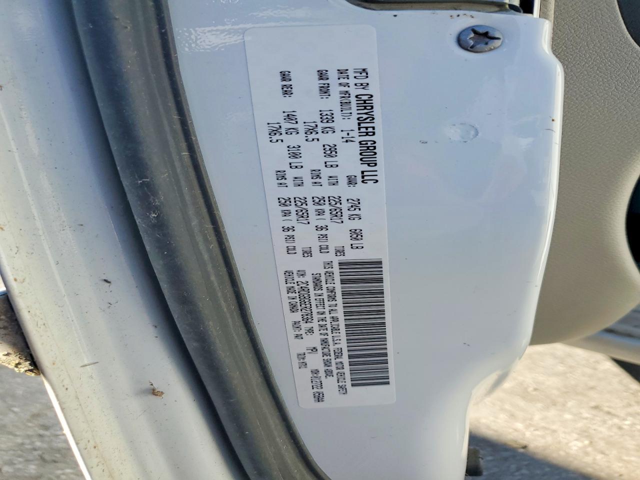 2014 DODGE GRAND CARAVAN