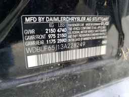 2003 MERCEDES-BENZ E-Class