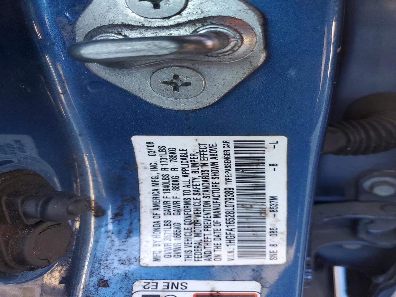 2008 HONDA CIVIC
